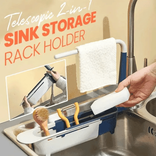 Updated Telescopic Sink Storage Rackš