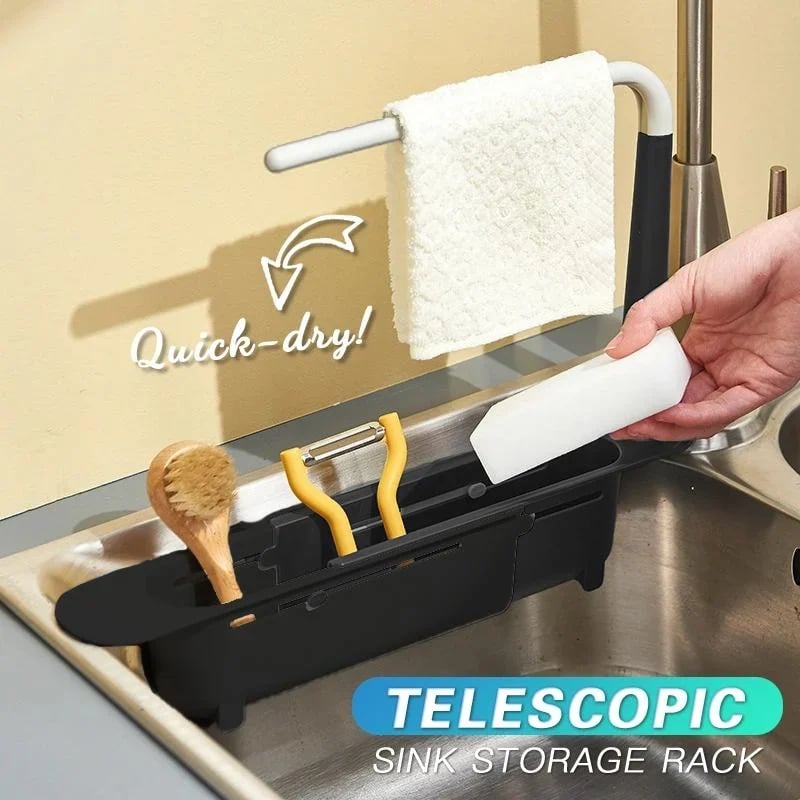 Updated Telescopic Sink Storage Rackš