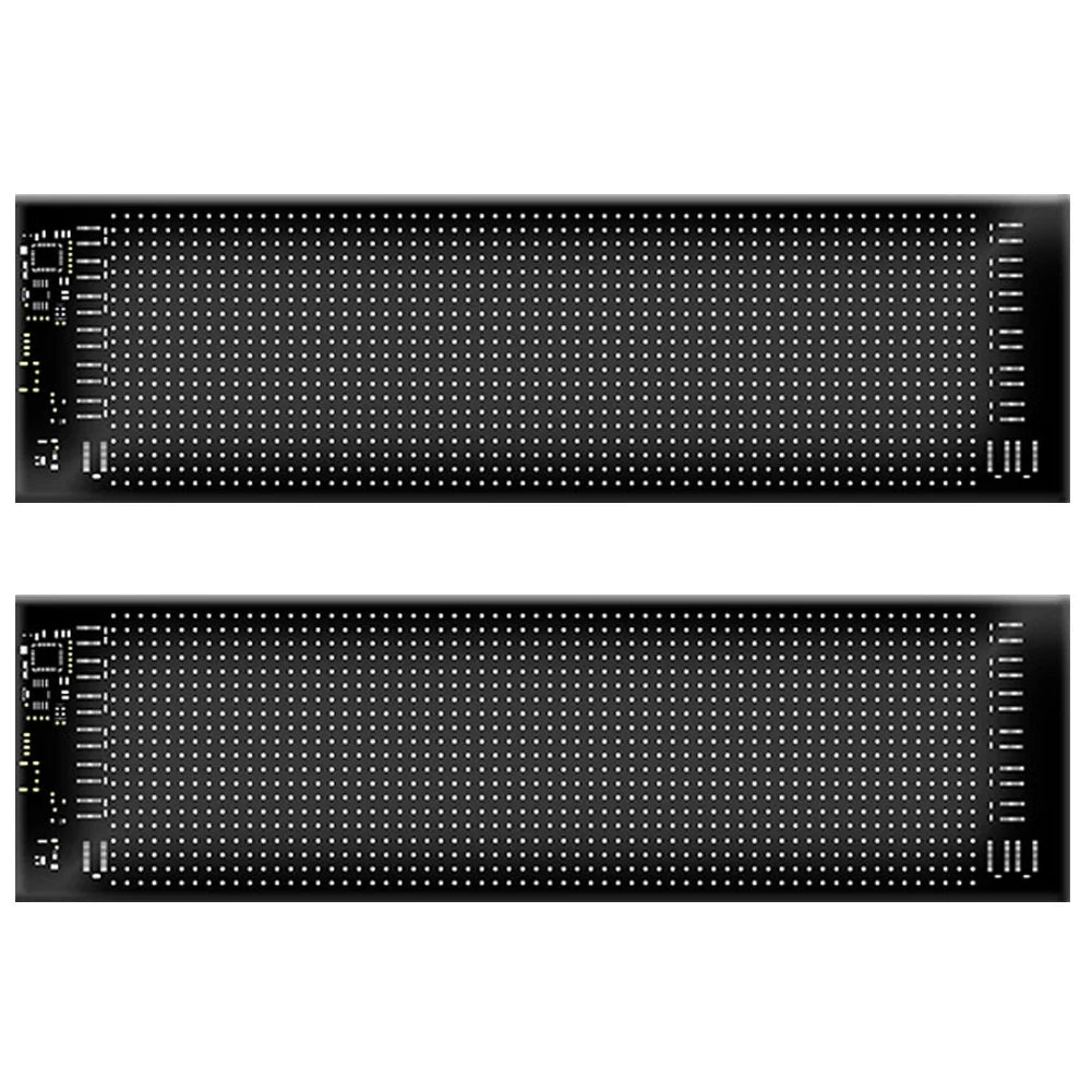 LED Display Screen Panel - Programmable RGB Matrix Sign with App Control for Cars & Trucks | DIY Animation & Scrolling Light