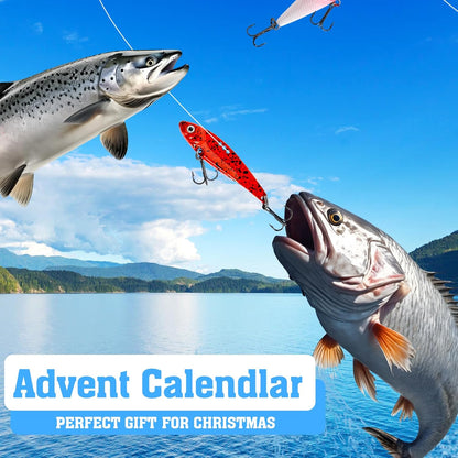 🔥2025 Fishing Advent Calendar Lure Set